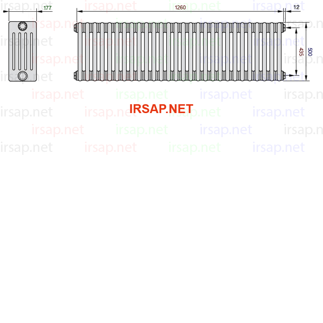 Радиатор IRSAP Tesi 50500/28 T30 CL 01